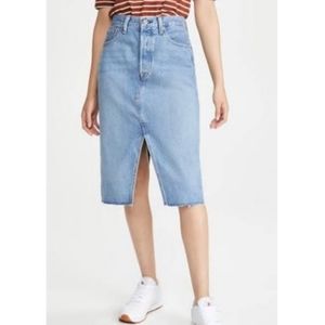 Levis jean skirt